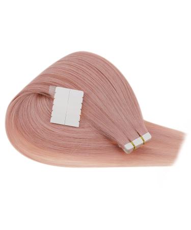 Runature Pink Tape Extensions - Real Hair 30cm Invisible 12 Inch 20g Hair Recovery - Buy Online on GoSupps.com
