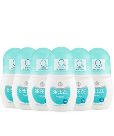 Breeze BREEZE | Deodorant Roll On Neutral 6x50 ml