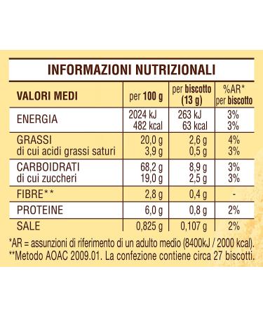Buy 12x Mulino Bianco Macine Biscuits 350g - Authentic Italian Cookies & Brioche - International Shipping Available - Buy Online on GoSupps.com