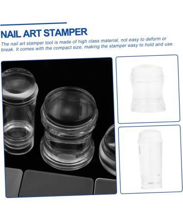 Housoutil 4 Sets Nail Stamp Clear Nail Art Seal Nail Scraper Spachella Silicone Nail Art Tools Silicone Nail Art Scraper Silicone Scraper Jelly Silica Gel Spatula Manicure - Buy Online on GoSupps.com