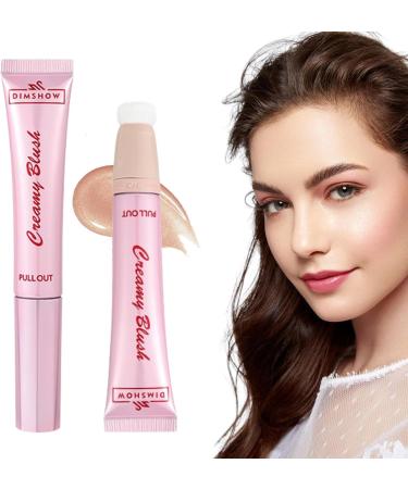 Face Highlighter Stick | Blushes Liquid Cream | With Sponge Head Cheek Highlighter Liquid Blushes Stick For Lips Face Pochy #10 - Buy Online on GoSupps.com