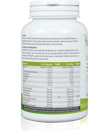 SanaExpert LeberVital Pro - Herbal Dietary Supplement with Milk Thistle Turmeric & Artichoke for Liver Health | International Shipping Available - Buy Online on GoSupps.com