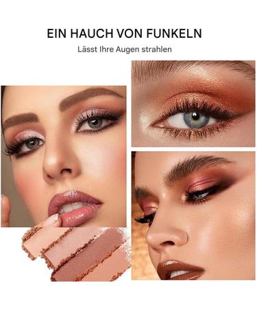 Yonuaret Eyeshadow 6 Pcs Cream Eyeshadow Sticks Long Lasting Waterproof Makeup for Women Girls Travel Party Wedding - Buy Online on GoSupps.com