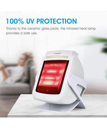 Hangsun Infrared Light Therapy Heating Lamp IL80 for Pain Relief - Back, Muscle, Knee, Joint, Neck, Shoulder - Buy Online on GoSupps.com