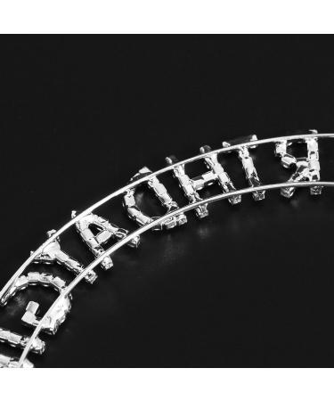 Frcolor Tiara - Strasser Crystal Hair Crown for Little Princess - Birthday Crown with 'Happy Birthday' Font - Buy Online on GoSupps.com