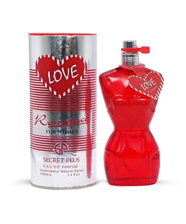 ROMANCE FOR WOMEN Perfume For Women Long Lasting Eau De Parfum Romantic And Timeless Fragrance For Her 3.4 Fl Oz Romance 3.4 Fl Oz (Pack of 2)