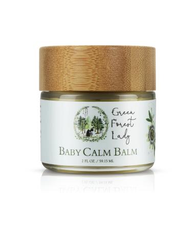 Green Forest Lady The Baby Calm Balm | Protects  Hydrates & Nourishes Sensitive Skin | Helps to Calm Newborns  Babies & Toddlers | Soothing Combination of Infused Herbs