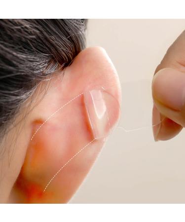 Unahtinr 10pcs Elf Ear Support Stickers - Invisible Ear Corrector & Lobe Patch for Elf Ear Makeup - V-Face & Easy to Use - Buy Online on GoSupps.com