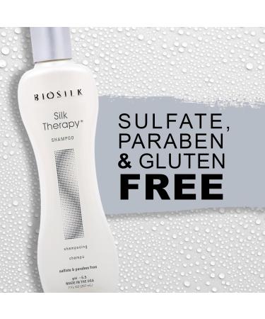 BioSilk Therapy Shampoo 7 oz Nourishing Silk Formula for Soft Strong Hair | Buy Internationally - Buy Online on GoSupps.com