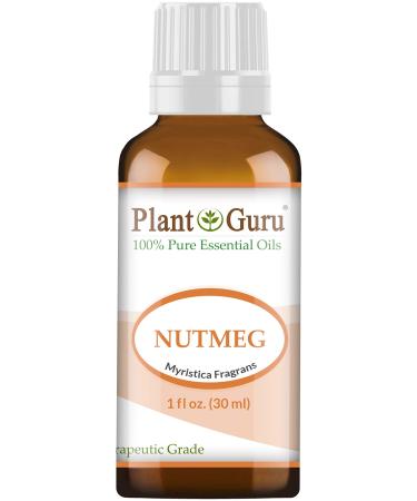 Nutmeg Essential Oil 1 oz / 30 ml 100% Pure Undiluted Therapeutic Grade.