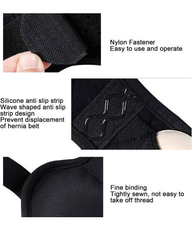 Riuulity Hernia Belt - Thin Ergonomic Bandage for Gentle Compression & Everyday Comfort | Skin-Friendly & International Shipping - Buy Online on GoSupps.com