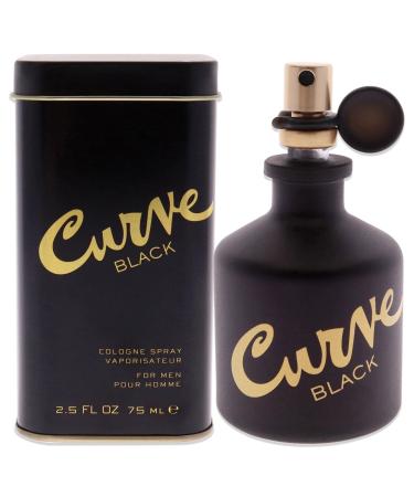 Liz Claiborne Curve Black Men 2.5 oz Cologne Spray
