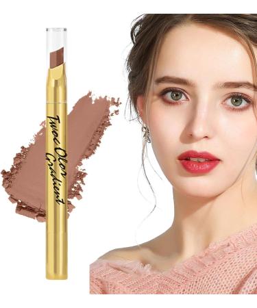 Eyeshadow Stick | Anti-Sweat Shimmer Eyeshadow Double-Sided Eye Shadow Sticks Waterproof - Long-Lasting Eyeshadow Stick Eye Makeup for Carnivals Proms Parties Events Shakven 3# - Buy Online on GoSupps.com