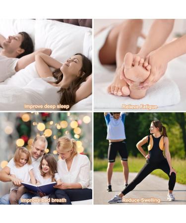 Detoxification Plaster Feet - 100PCs Detox Foot Patch for Stress Relief Deep Sleep & Improved Blood Circulation - Buy Online on GoSupps.com