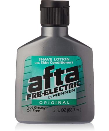 Afta by Mennen Pre-Electric Shave Lotion Original - 3 oz (Pack of 4) - Buy Online on GoSupps.com