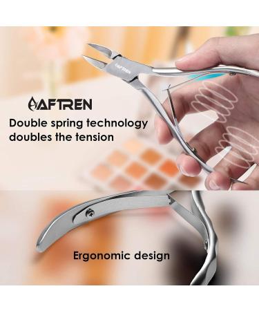 Professional Cuticle Nippers Precision Manicure Nail Clippers Stainless Steel Scissors Thick and Ingrown Nails Hospital Grade Podiatry Tool - Buy Online on GoSupps.com