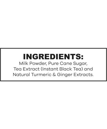 Quik Tea Turmeric Ginger Chai Tea Latte 10 Count (Pack of 1) - Buy Online on GoSupps.com