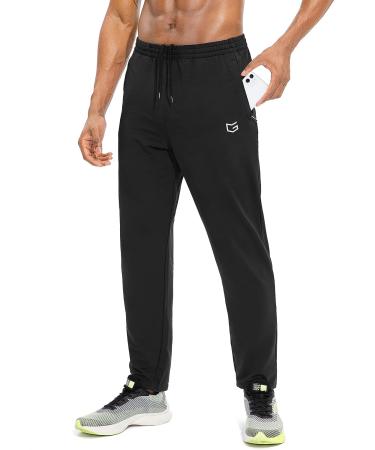 G Gradual Men's Sweatpants 2 Pack - Black/Navy Blue X-Large | Zipper Pockets, Tapered Fit for Running, Exercise & Workout - Buy Online on GoSupps.com