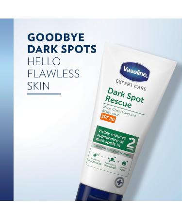 Vaseline Expert Care Dark Spot Rescue Hand and Body Lotion fights premature ageing with SPF 20 reduces appearance of dark spots on skin 2x 100 ml - Buy Online on GoSupps.com