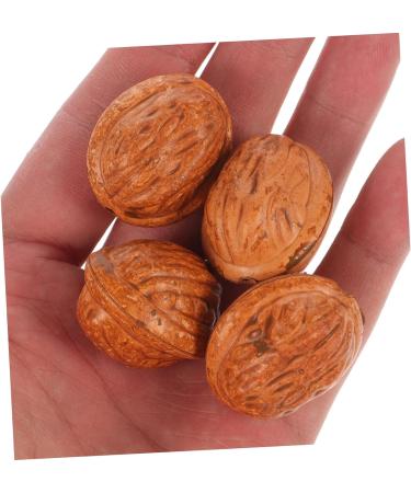 60 Pcs Walnut Photo Props Walnut Props Photo Props Walnut Faux Fruit Walnut Toy Artificial Nut Artificial Food Walnut Ornament Decor Models Walnut Model Birthday Present Red Dates As Shownx3pcs mediumx3pcs - Buy Online on GoSupps.com