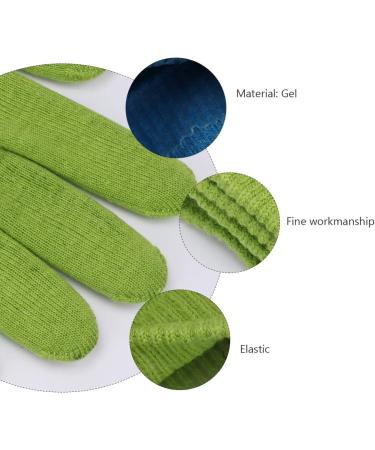 Moisturizing Gel Gloves for Dry Hands | Milists Spa & Beauty Care - 2 Pairs (Blue & Green) - Buy Online on GoSupps.com