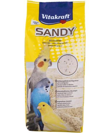 Vitakraft Sandy Bird Sand 3 Plus | 2.5 kg Bag - Perfect for Bird Cages | International Shipping - Buy Online on GoSupps.com