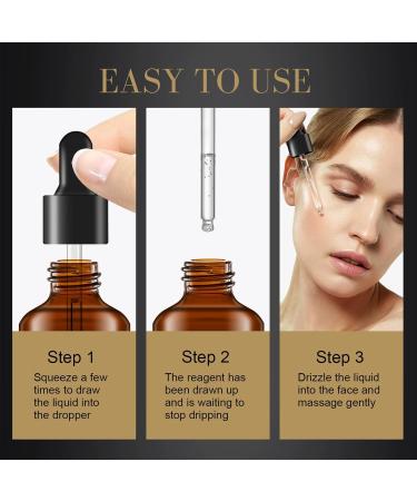 Collagen Face Serum for Women - Anti-Aging Facial Serum with Collagen & Hydrating Formula Reduce Wrinkles Firm Sagging Skin Minimize Pores and Improve Elasticity Facial Serums for Skin Care 2pcs - Buy Online on GoSupps.com