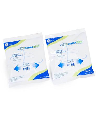 Primacare PCP-45 Pack of 24 4x5 Disposable Instant Cold Therapy Ice Packs - Pain Relief for Injuries | First Aid Essentials - Buy Online on GoSupps.com
