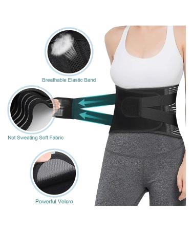 mdlian Adjustable Back Lumbar Support Belt - Orthopedic Brace for Spine Decompression Anti-Skid & Breathable - Size X-Large Color D | International Shipping Available - Buy Online on GoSupps.com