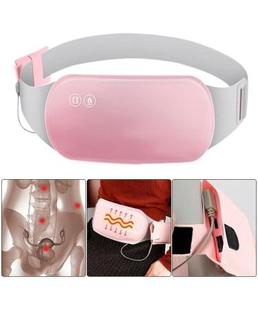 Menstruation Relief Heating Pad - Electric Vibration Massage Belt for Women's Pain Relief | Washable Heat Therapy - Buy Online on GoSupps.com