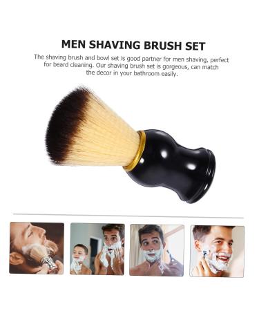 Premium Shaving Brush - Foaming Tool for Men | Mustache & Beard Care Supplies - Buy Online on GoSupps.com