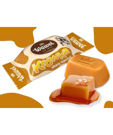 Wawel bonbons de vache au caramel sal /Kr wka Slony Caramel 250 g - Buy Online on GoSupps.com