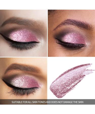 Anglicolor Diamond Glitter Liquid Eyeshadow - Lightweight Smooth Shimmer Eyeshadow & Eyeliner Pen in Champagne - Perfect Cosmetics Gift for Girls and Women - Buy Online on GoSupps.com