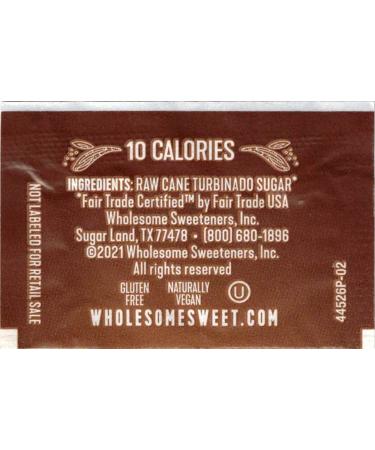 Wholesome Sugar Packet Variety - Organic Cane Natural Raw Turbinado Organic Stevia Zero Calorie Sweetener By The Cup Sugar Packets - 50 Packets of Each (Pack of 200) - Buy Online on GoSupps.com