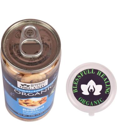 Blessfull Healing Organic Natural Vegan Tandoori Roasted Halves/Pieces Cashew Nuts Crunchy Kaju 150 Gram - Buy Online on GoSupps.com