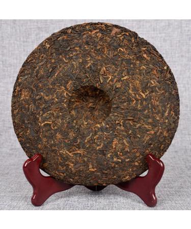 HQZM Yunnan 357g Longyin Qizi Cake PuErh Mature Tea Cake Ancient Tree Raw Material Rich Aged Fragrance - Buy Online on GoSupps.com