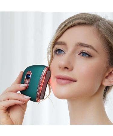 Buy Electric Gua Sha Bian Stone Face Tool - Nadelstein Adjustable Vibration & LED Light for Glowing Skin - Buy Online on GoSupps.com