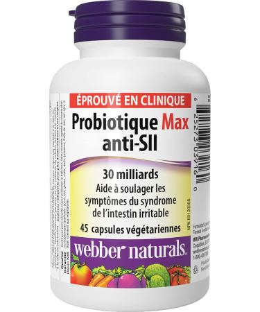 Webber Naturals Probiotic Max IBS Support 30 Billion Active Cells 5 Probiotic Strains 45 Capsules & Magnesium Bisglycinate 200 mg 120 Capsules Supports Bone and Muscle Functions Vegan SUPPLEMENT + SUPPLEMENT s1101ed23 - Buy Online on GoSupps.com