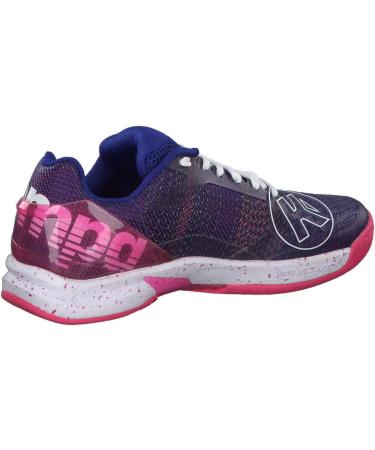 Kempa Women's Attack One Contender Handball Shoes - 38 EU - Violet Electrique/Rose Fuschia - International Shipping Available - Buy Online on GoSupps.com