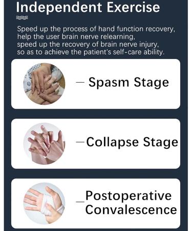 Stroke Hemiplegia Rehabilitation Training Equipment Rehabilitation Robot Gloves for Long-Term Relief Finger Cramps Right-XL Left Small - Buy Online on GoSupps.com
