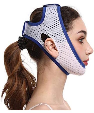 NTCE Comfortable Snore Stopper Breathable Stop Snoring Solution Chin Strap Anti Snoring Devices Anti Snore Stopper Strips Mask Belt