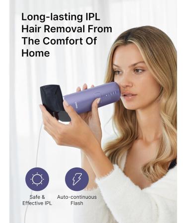 Ulike Laser Hair Removal for Women and Men Long-Lasting IPL Hair Removal Device with Ice-Cooling for Nearly Painless Treatment for Facial Bikini & Whole Body - Buy Online on GoSupps.com