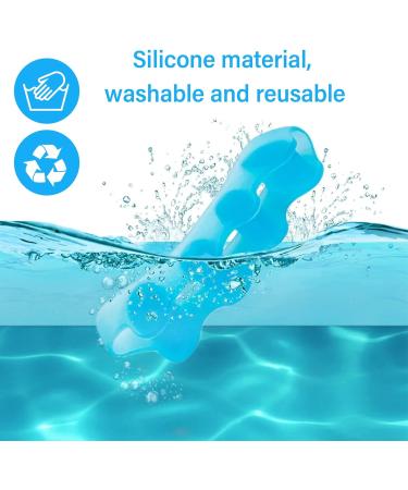 8-Piece Toe Separator Silicone | Pain Relief for Toe Misalignment & Overlapping Toes | Correct Valgus & Foot Orientation for Men & Women - Buy Online on GoSupps.com