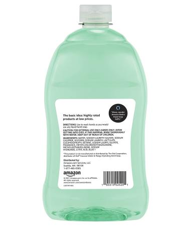 Amazon Basics Mango and Coconut Water Scent Hand Soap Refill - 56 fl oz (Pack of 2) | Triclosan-Free - Buy Online on GoSupps.com