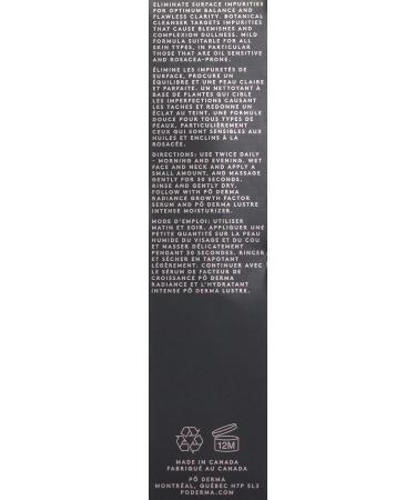 Po Derma - Flawless Daily Cleanser | Gentle Skin Care for All Skin Types | Buy Internationally - Buy Online on GoSupps.com