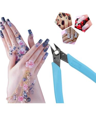 Nail diagonal pliers rhinestone remover nail cutter scissors manicure tool nail art manicure pedicure nail accessories - Buy Online on GoSupps.com