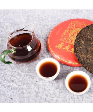 HQZM Premium Pue Ripe Tea From Bulang Mountain Of Yunnan 357g The Charming Choice Of Chinese Tea - Buy Online on GoSupps.com