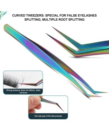 Eyelash Tweezers Manual Polishing Treatment Eyelash Grafting Extension Tweezers Anti-Skid for Individual Technician Convenient to Use - Buy Online on GoSupps.com