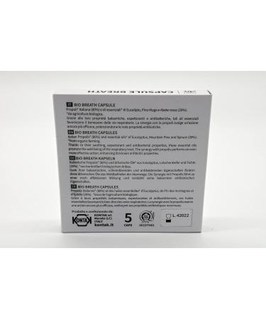 Propolis Capsules BIO with Eucalyptus, Mountain Pine & Spruce Essential Oils | Boost Immune System | For PropolAir Diffusers - Buy Online on GoSupps.com