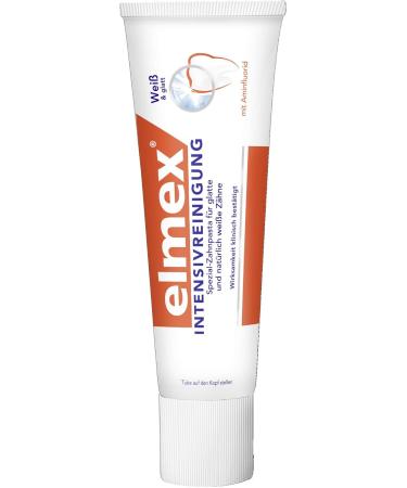 elmex INTENSIVE CLEANING Toothpaste 6 Pack (6 x 50 ml) - Effective Dental Care for Whiter Teeth | International Shipping Available - Buy Online on GoSupps.com